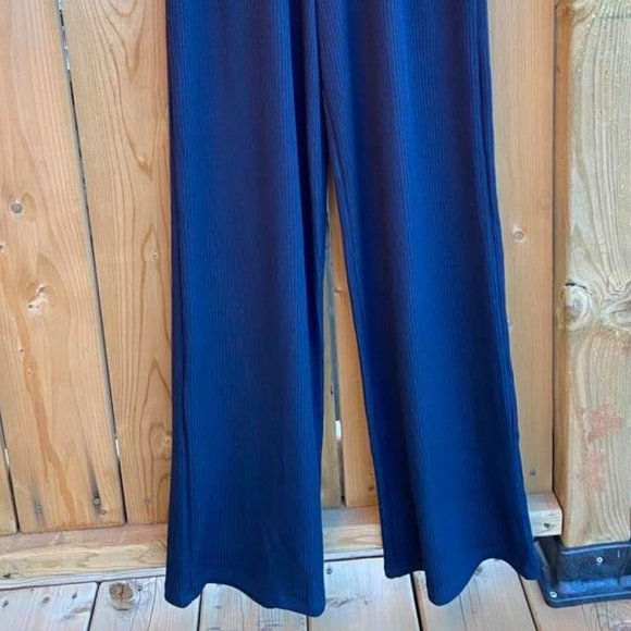 Cotton On Wide Leg Ribbed Sweat Pant/Lounge Pant - Picture 2 of 4